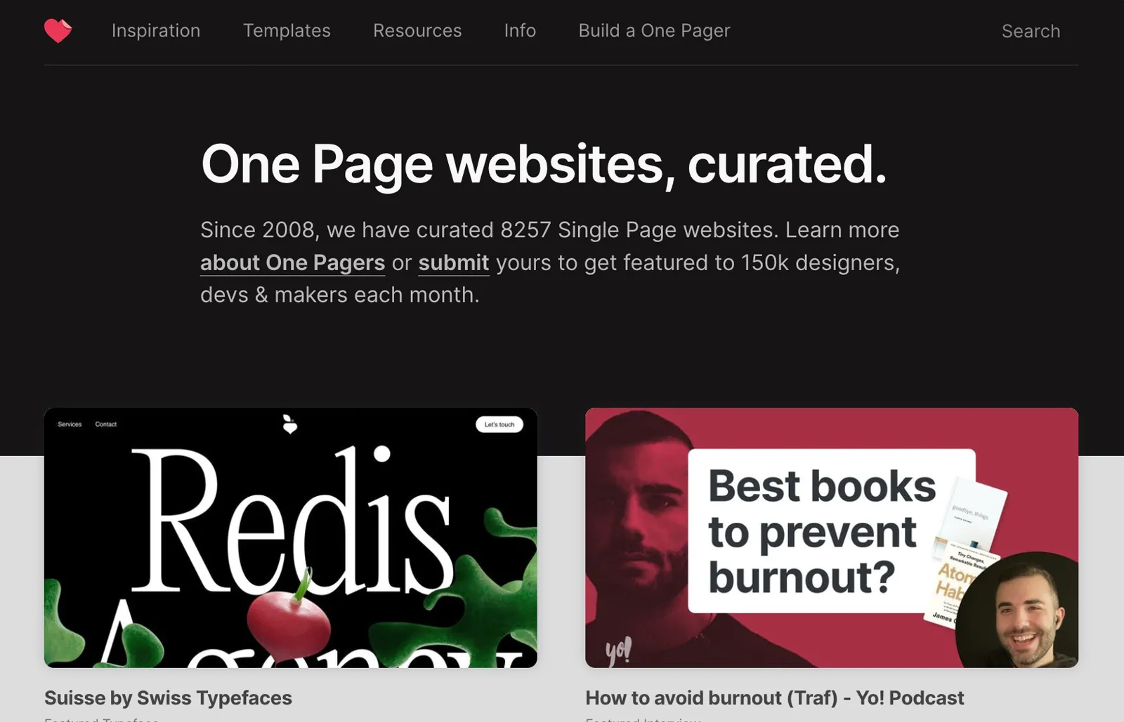 One Page Love