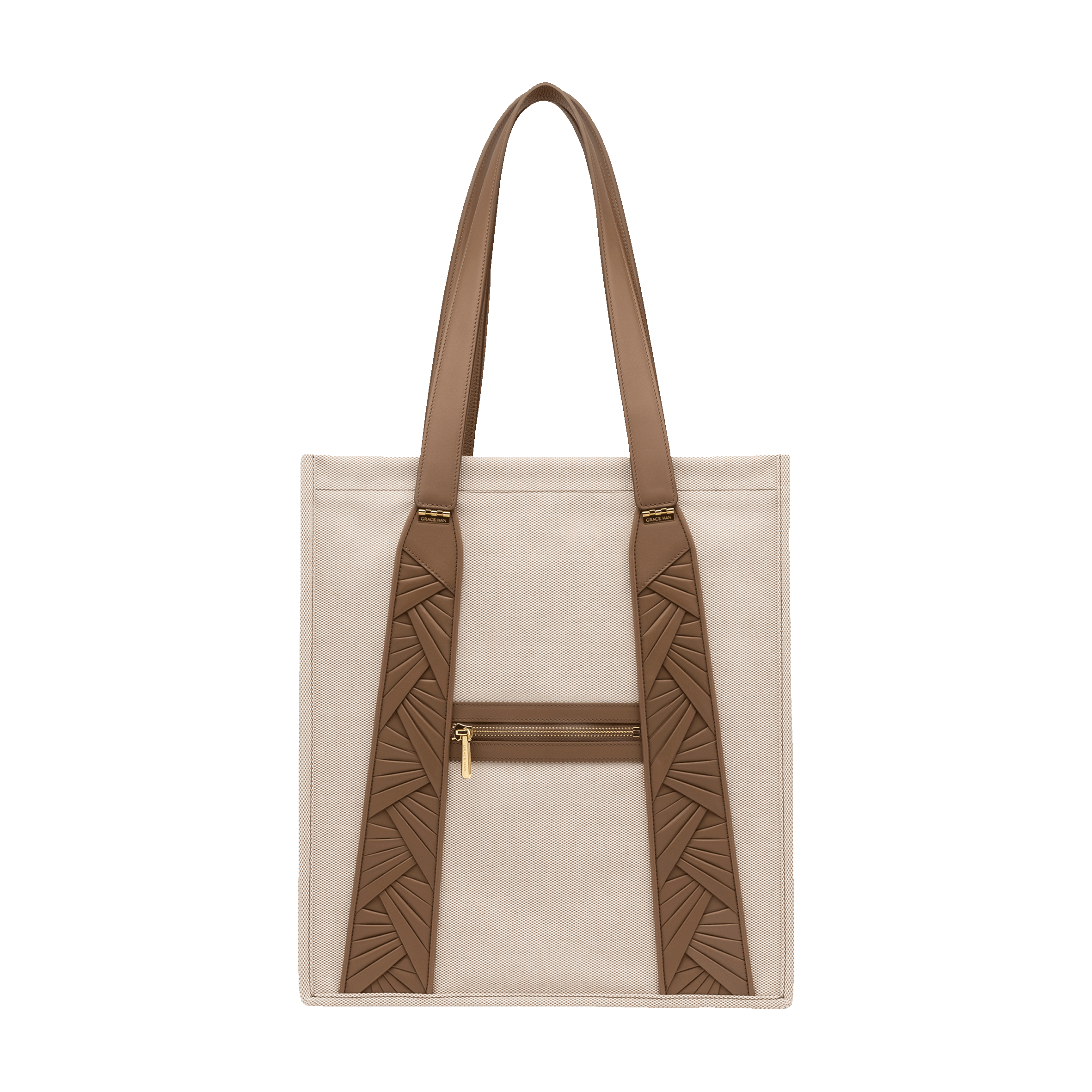 Bl Largecanvastotebagsmokebrown Back