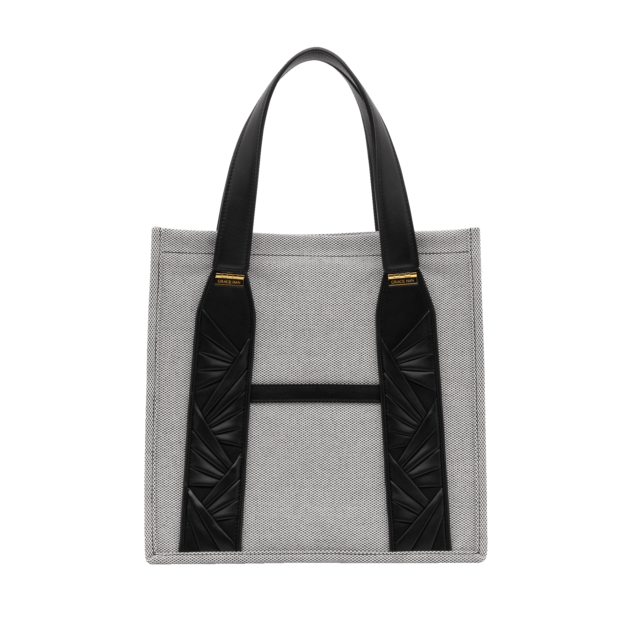 Bl Smallcanvastotebagblack Back