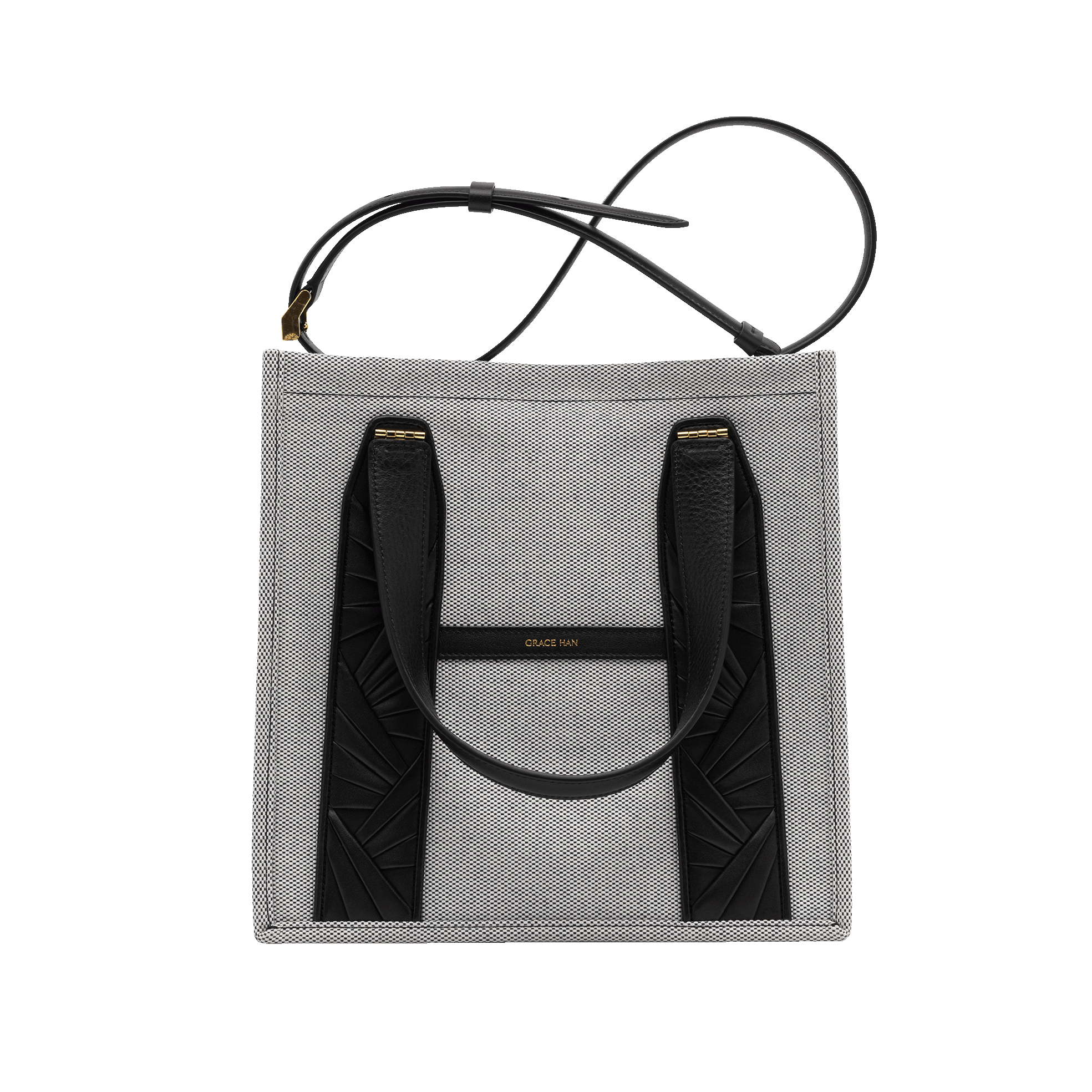 Bl Smallcanvastotebagblack Strap