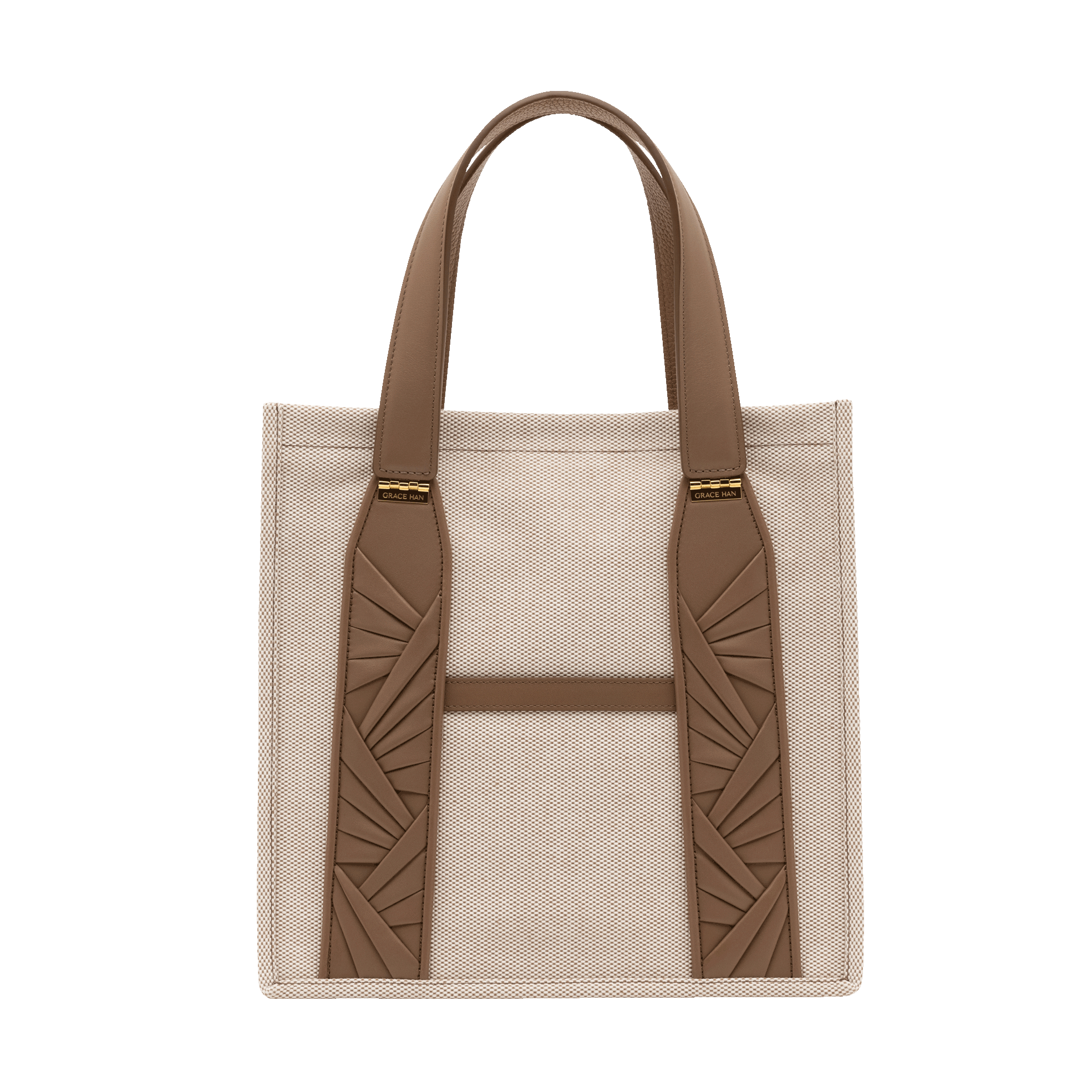 Bl Smallcanvastotebagsmokebrown Back