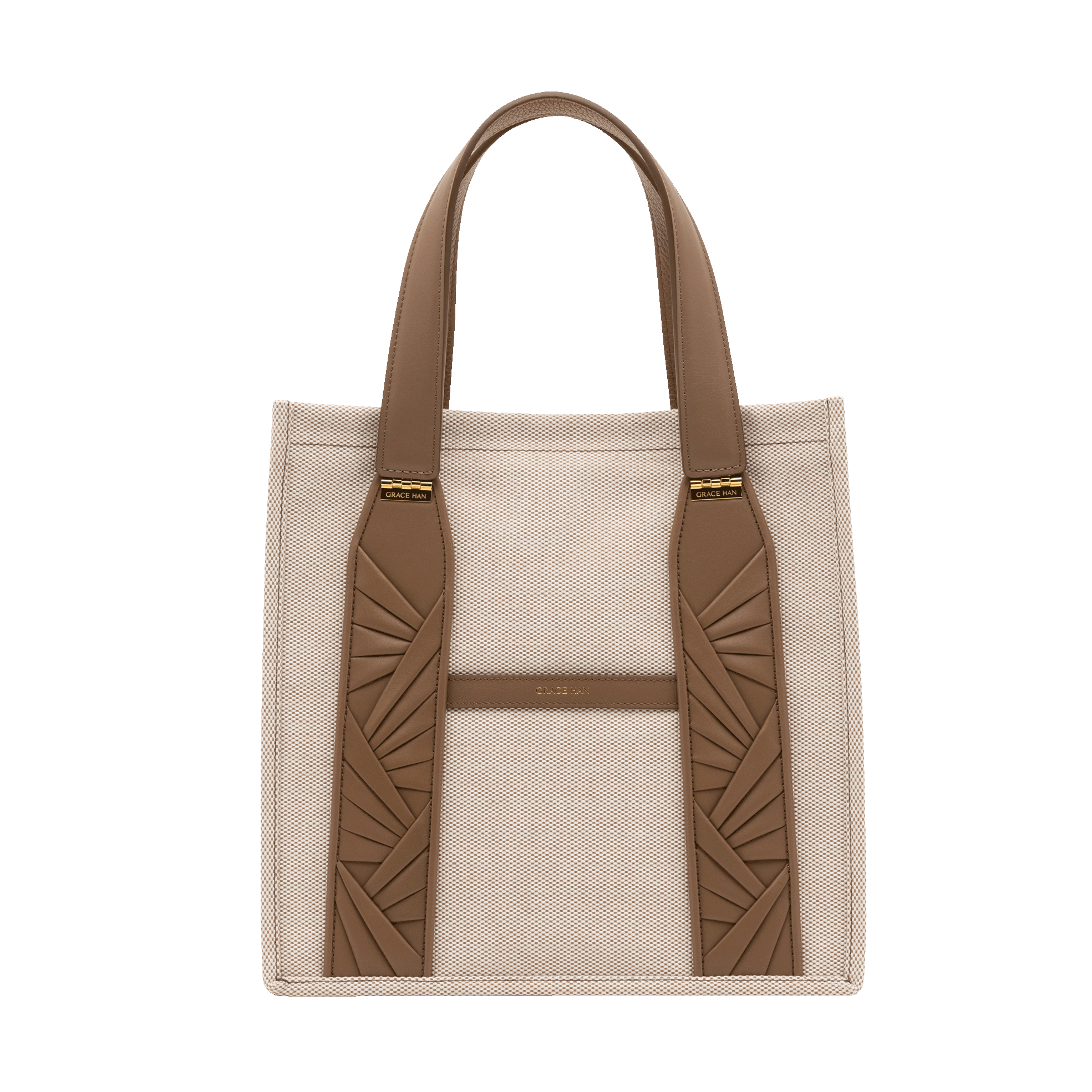 Bl Smallcanvastotebagsmokebrown Fornt