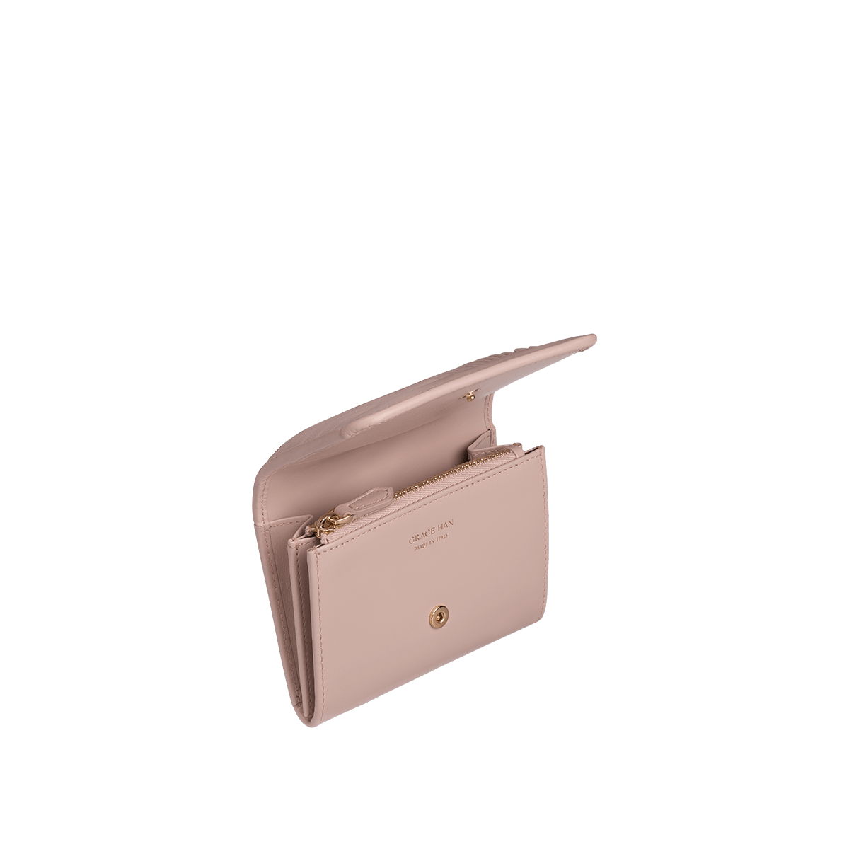 Grace Han Ballet Lesson Coin Purse in Rose Smoke