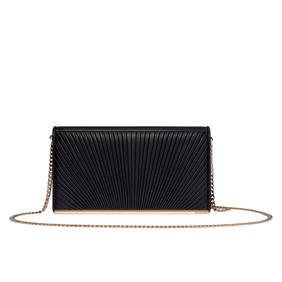 Ballet Lesson Large Clutch in Black