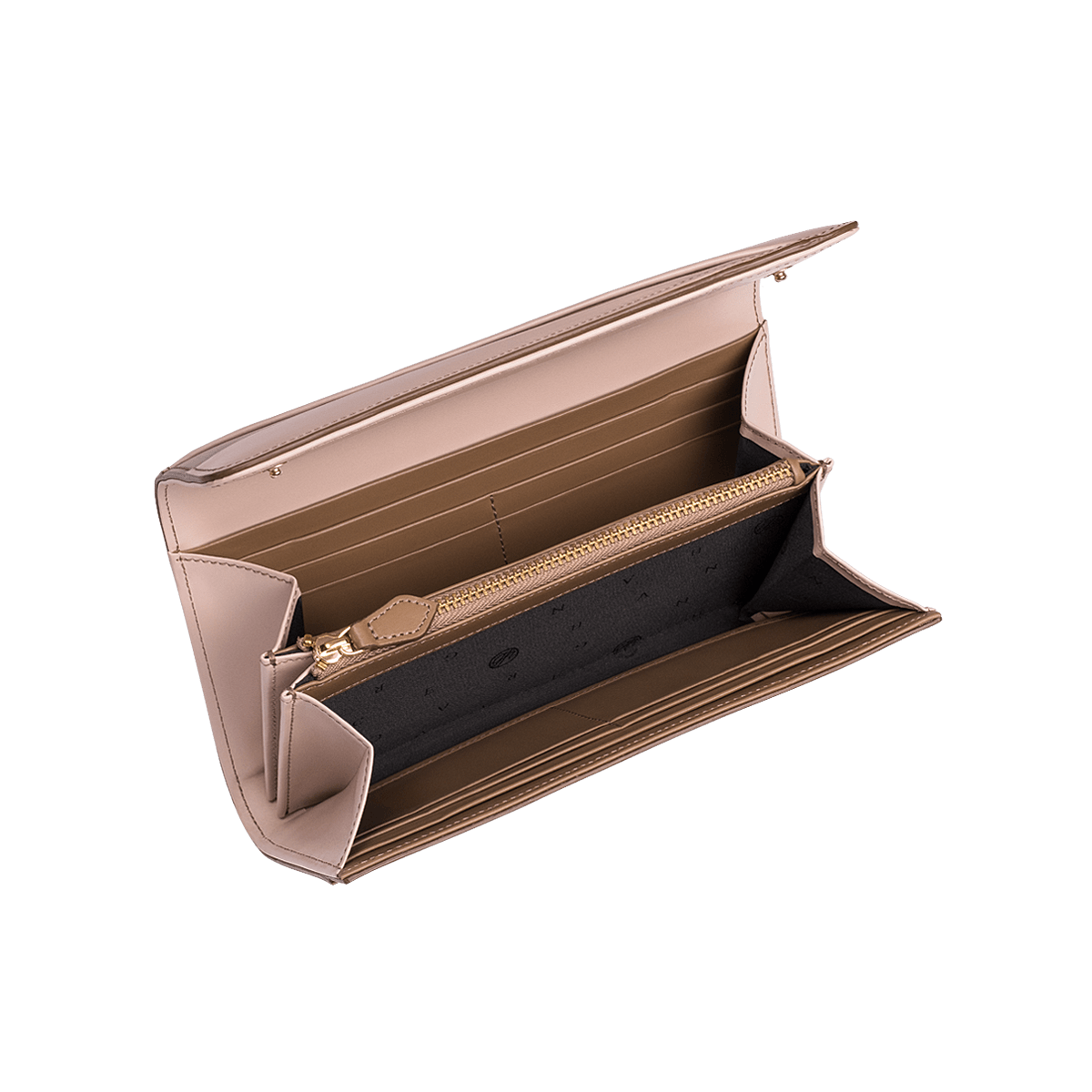 Gh18 Butterfly L Wallet Rose Clay Open