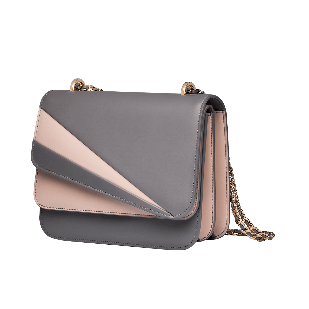 Gh18 Butterfly S Double Flap Grey Rose Slant