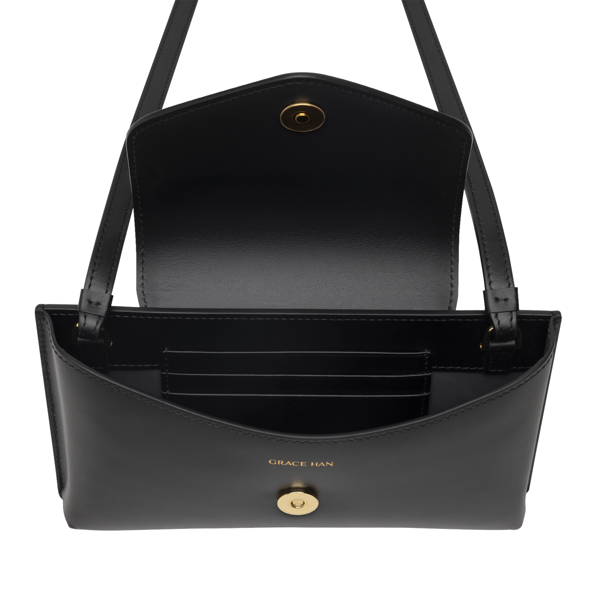 Ll Phonebagwithpocket Black Open