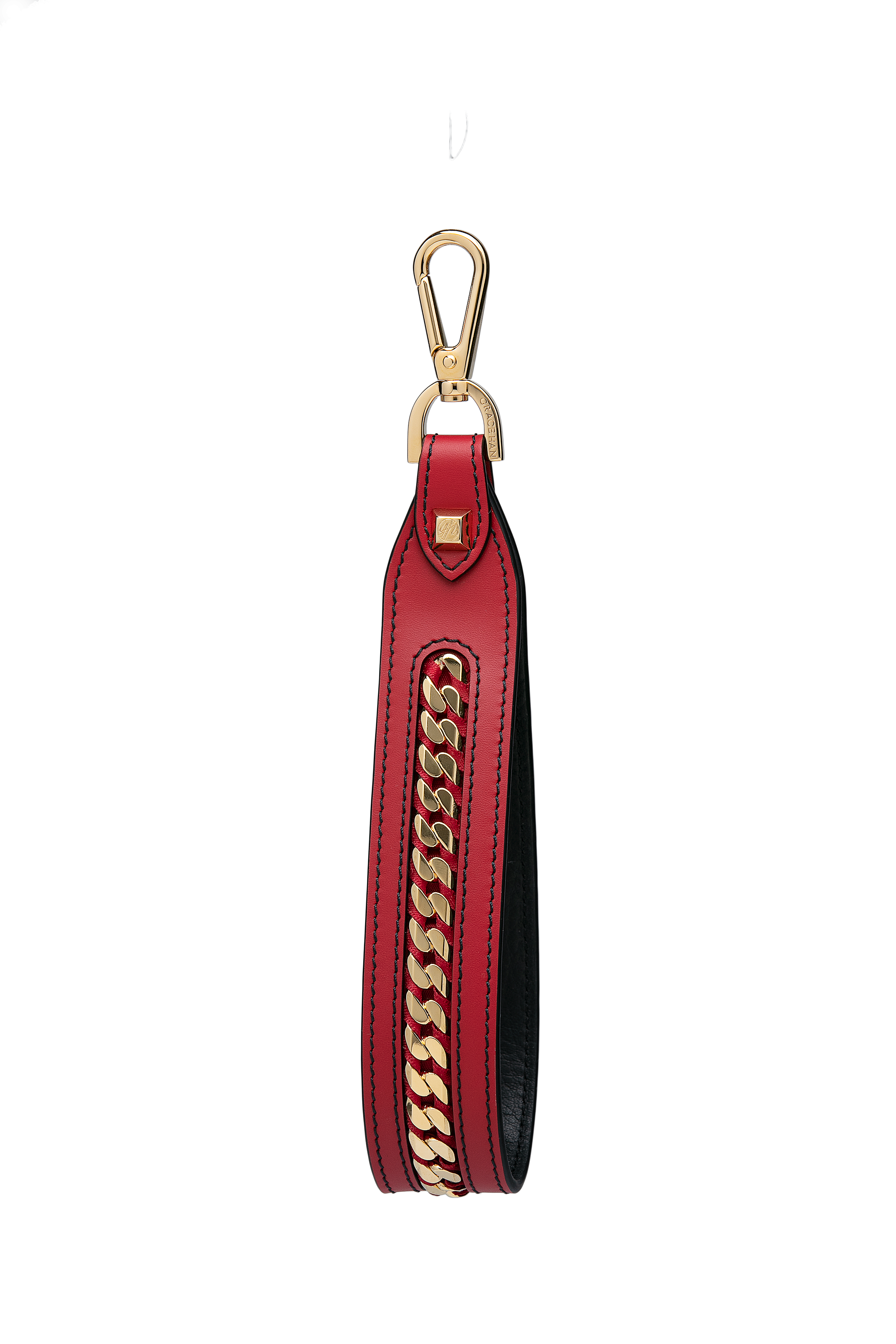 Love Letter Embellished Wristlet Red