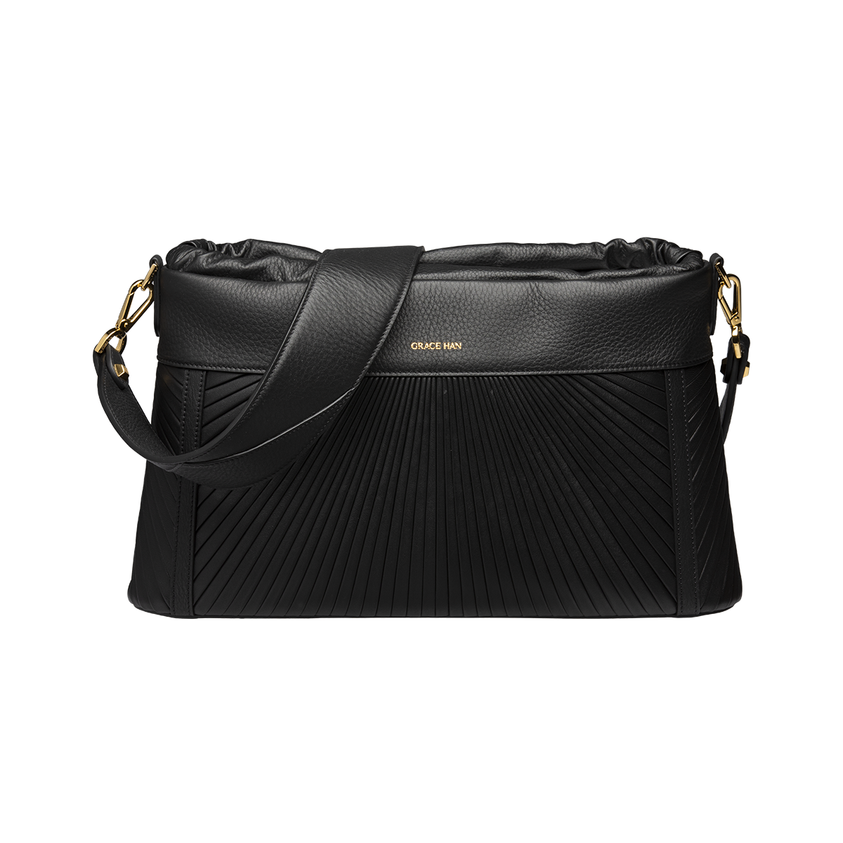 Bl Largebucket Black Front