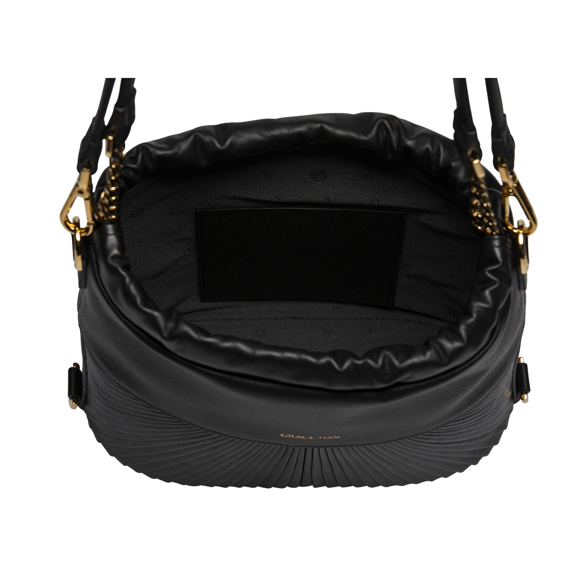 Bl Mediumbucket Black Open