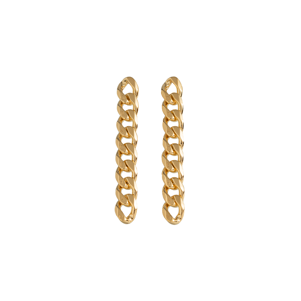 Chainearring Gold Front