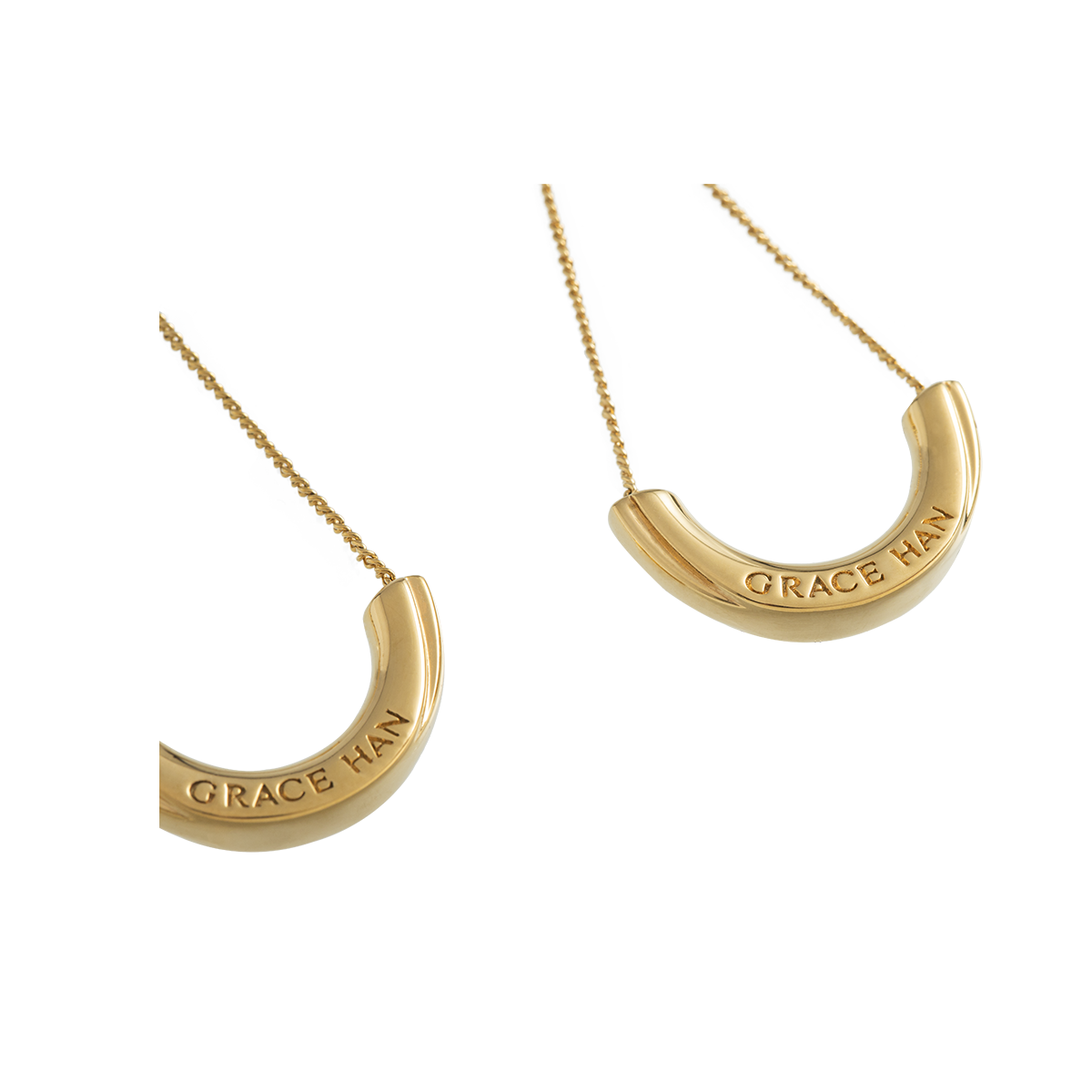 Dangledearring Gold Detail