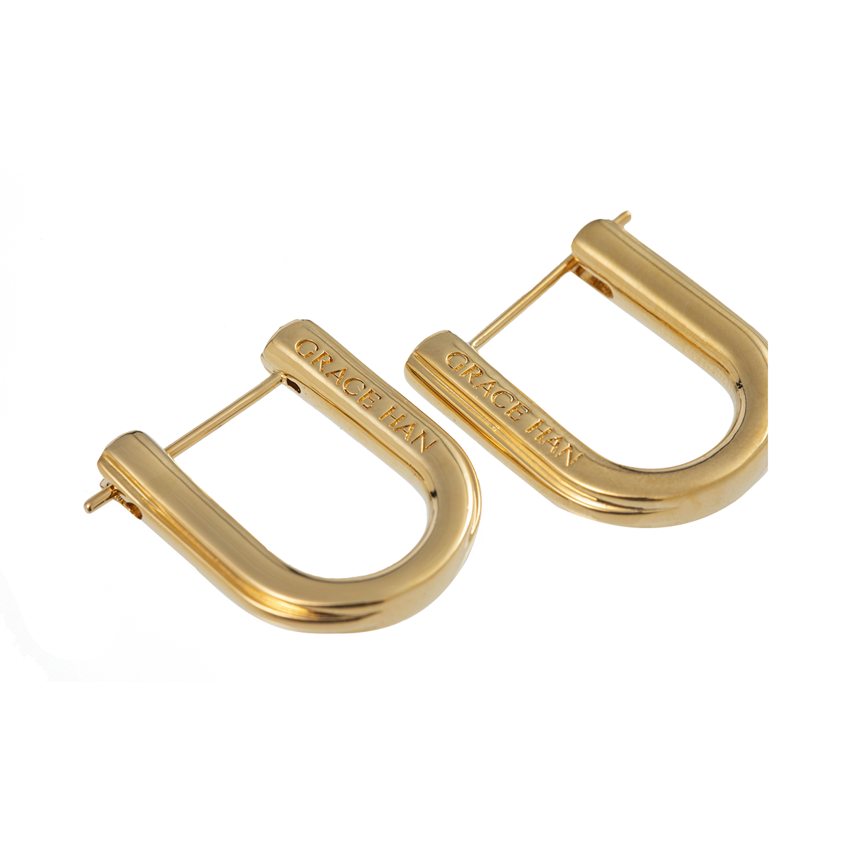 Ushapeearring Gold Detail