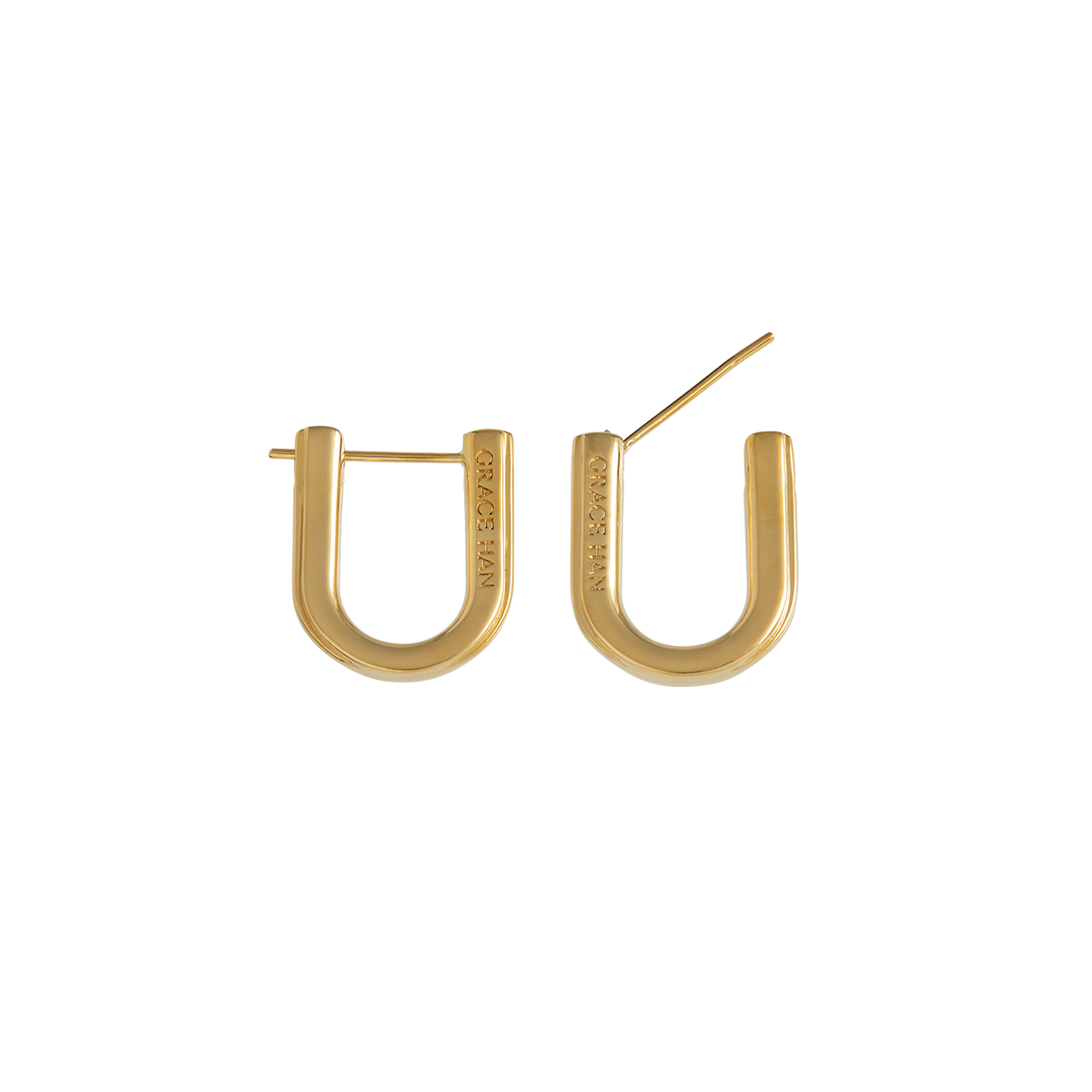 Ushapeearring Gold Front