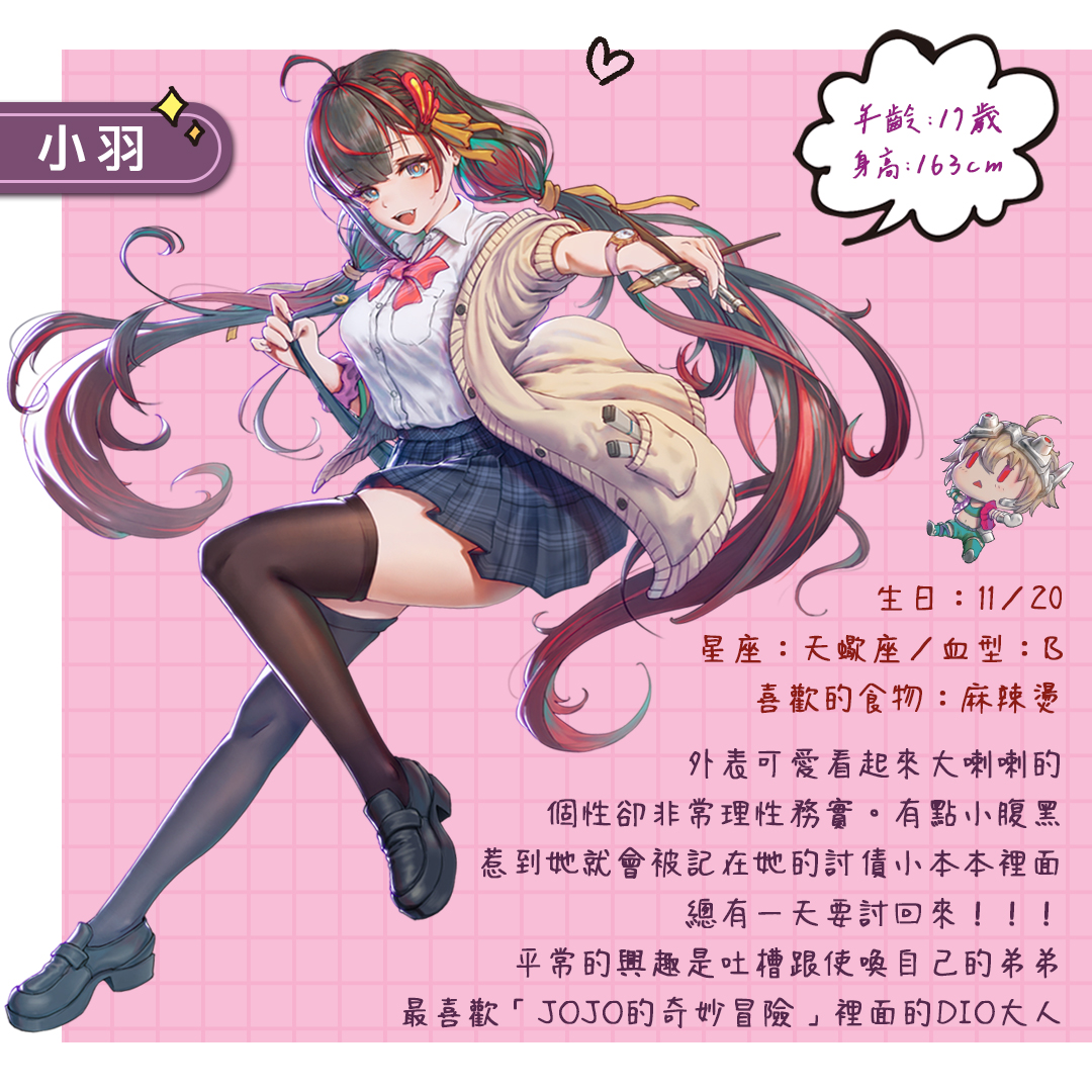 小羽 設定